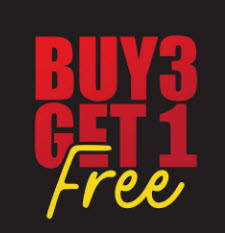 Buy 3 Get 1 Free